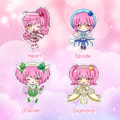 Magical Maiden Sticker Set