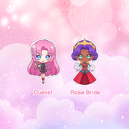 Magical Maiden Sticker Set