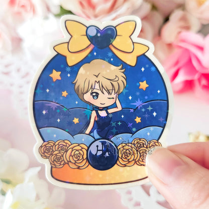 Outer Snow Globe Stickers