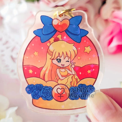 Inner Snow Globe Acrylic Charms