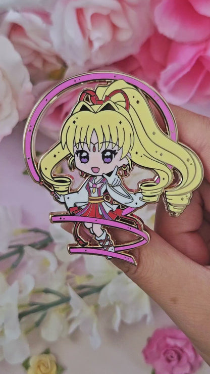 Jeanne Enamel Pin