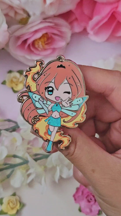 Dragon Fairy Enamel Pin