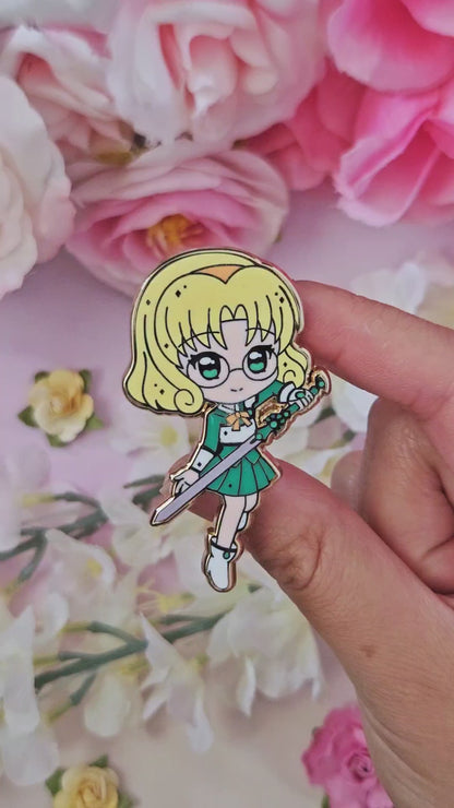 Wind Enamel Pin