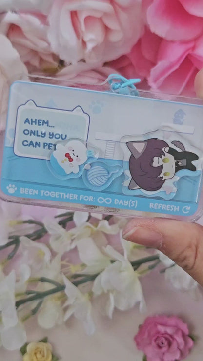 Zay Cat Widget Shaker Charm