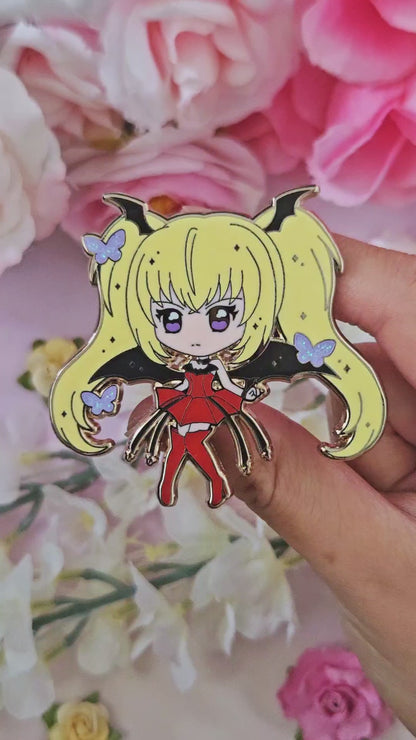 Lunatic Enamel Pin