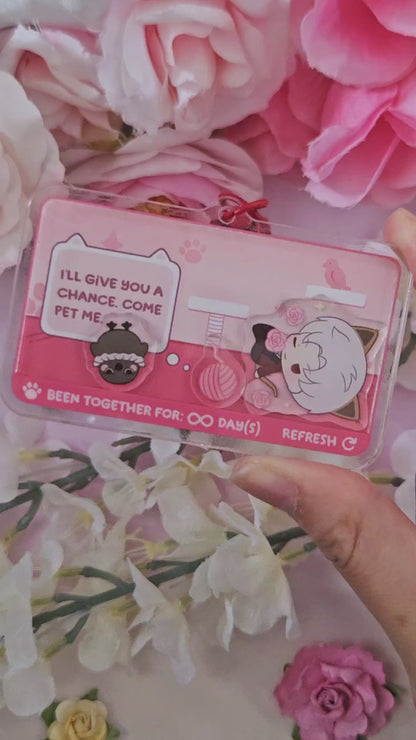 Sy Cat Widget Shaker Charm