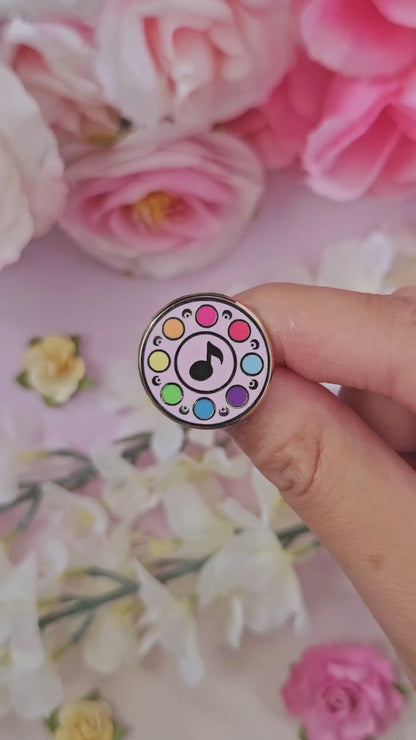 Rhythm Tap Mini Enamel Pin