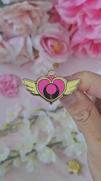 Crisis Heart Mini Enamel Pin