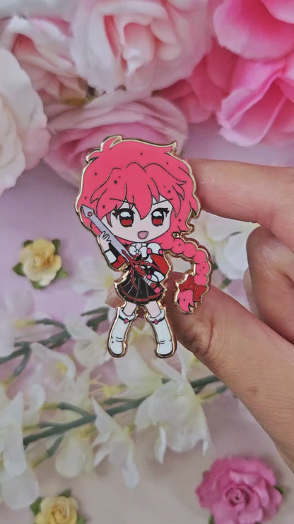 Fire Enamel Pin