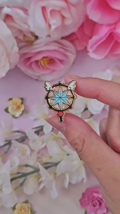 Clear Mini Enamel Pin