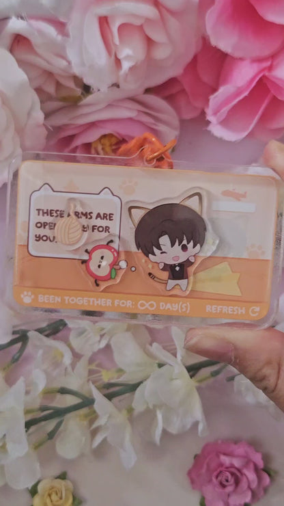Cal Widget Shaker Charm